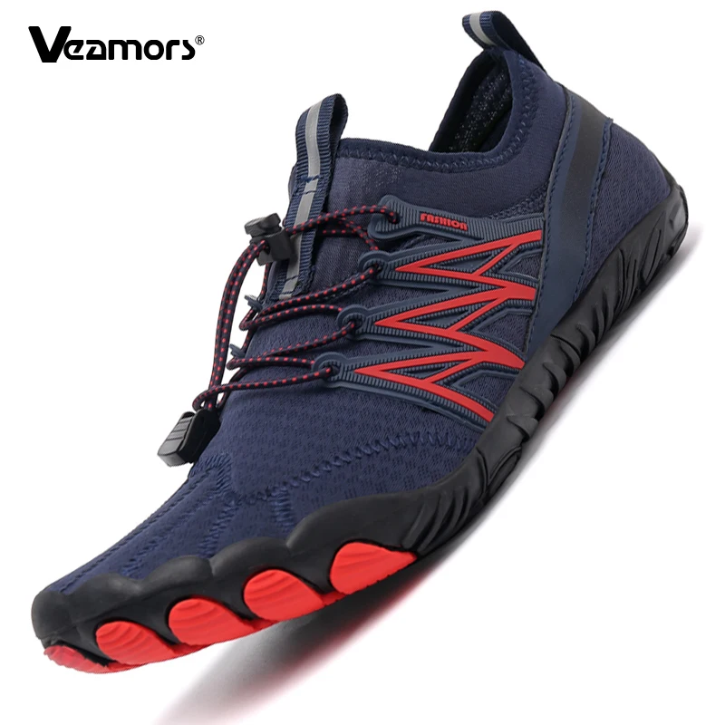 

Men Breathable Outdoor Wading Sneakers Women Quick Dry Aqua Shoes for Surfing Boating Light Elastic Water Sport Shoes Size 35-46