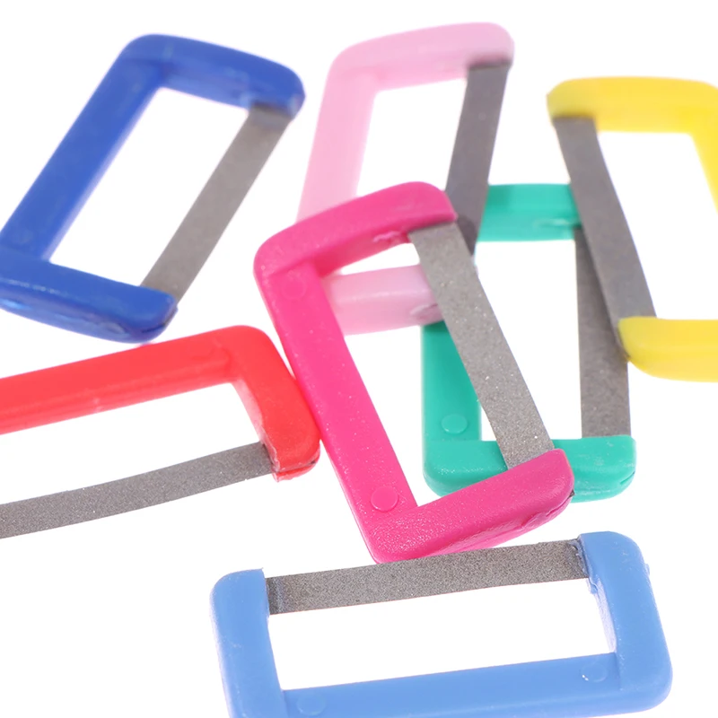 

6 шт., стоматологические IPR ортодонтические полоски, зубная эмаль, межпроксимальные редукционные полоски, польская зубная эмаль, уменьшающая зубчатую пилу