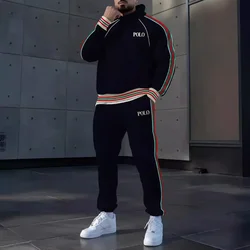 2024 New Trend Casual Loose Hat Sweater Men's Suit Tech Fleece Clothing  Sweatpants  Suits for Tracksuit Hoodies