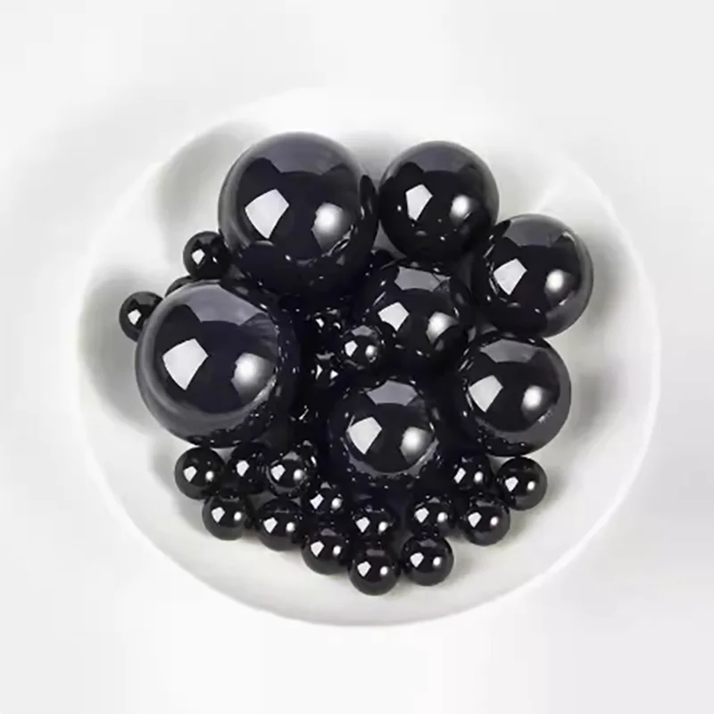 1.588~28.575mm Black Ceramic Balls Silicon Nitride Si3N4 G5 Precision Ceramic Bearing Ball Bead 1~10pcs