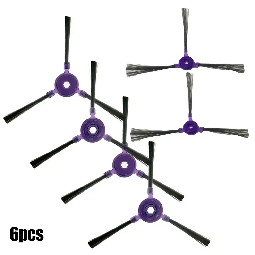 6 قطعة مكنسة كهربائية روبوت الجانب فرشاة لسامسونج Powerbot-E VR05R5050WK أجزاء اكسسوارات