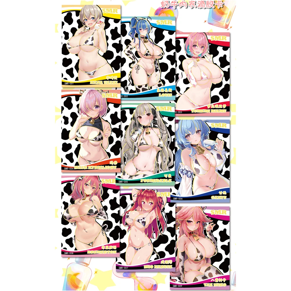 Cartas de colección de Goddess Story para niños, cartas encantadoras de Jue Mei, juguetes de mesa de Anime para niñas jóvenes, regalo de cumpleaños
