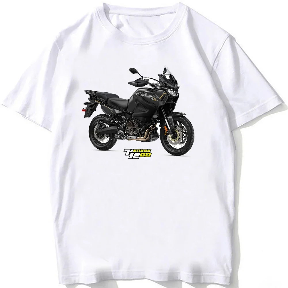 New SuperTenere 1200 Adventure Mountain Riding T Shirt Men Short Sleeve T7 Tenere 700 Motorcycle T-Shirt Hip Hop Boy Casual Tees