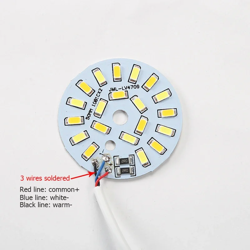 Imagem -04 - Controlador de Escurecimento Online de Luzes Led Interruptor de Toque Entrada 5v Linha de Metro ou Metros 10w Cores Mudam Placa de Luz 50 mm