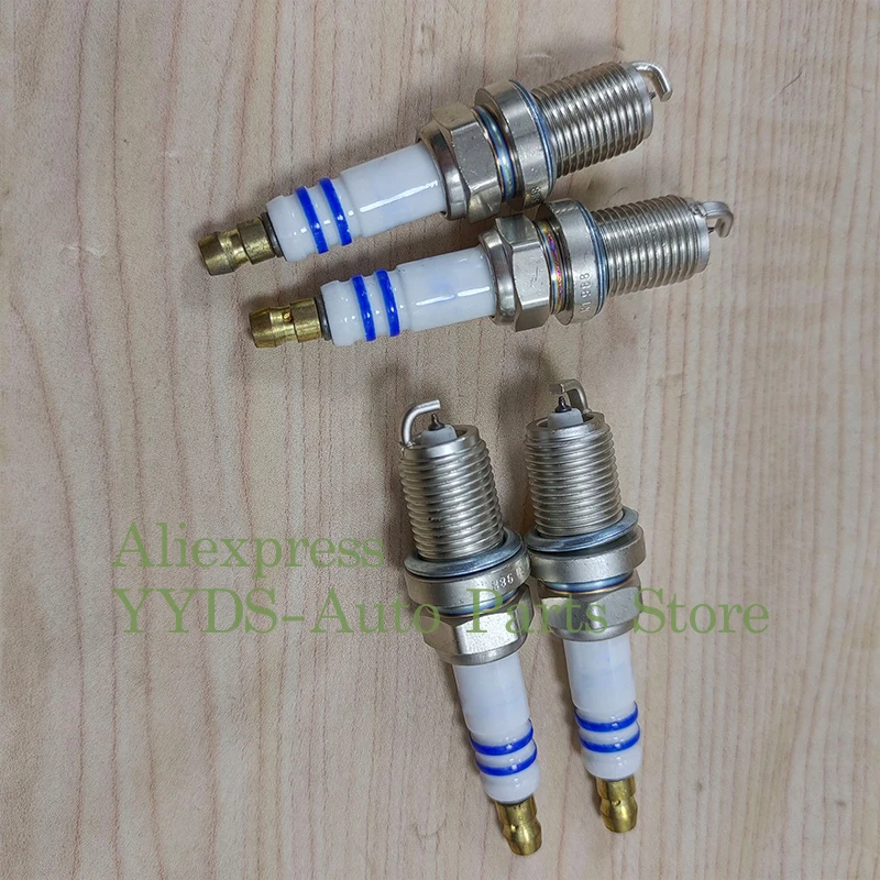 4PCS Idirium Spark Plug For Mercedes Benz W163 W164 W208 W210 A209 R129 S203 S204 S211 A004159190326