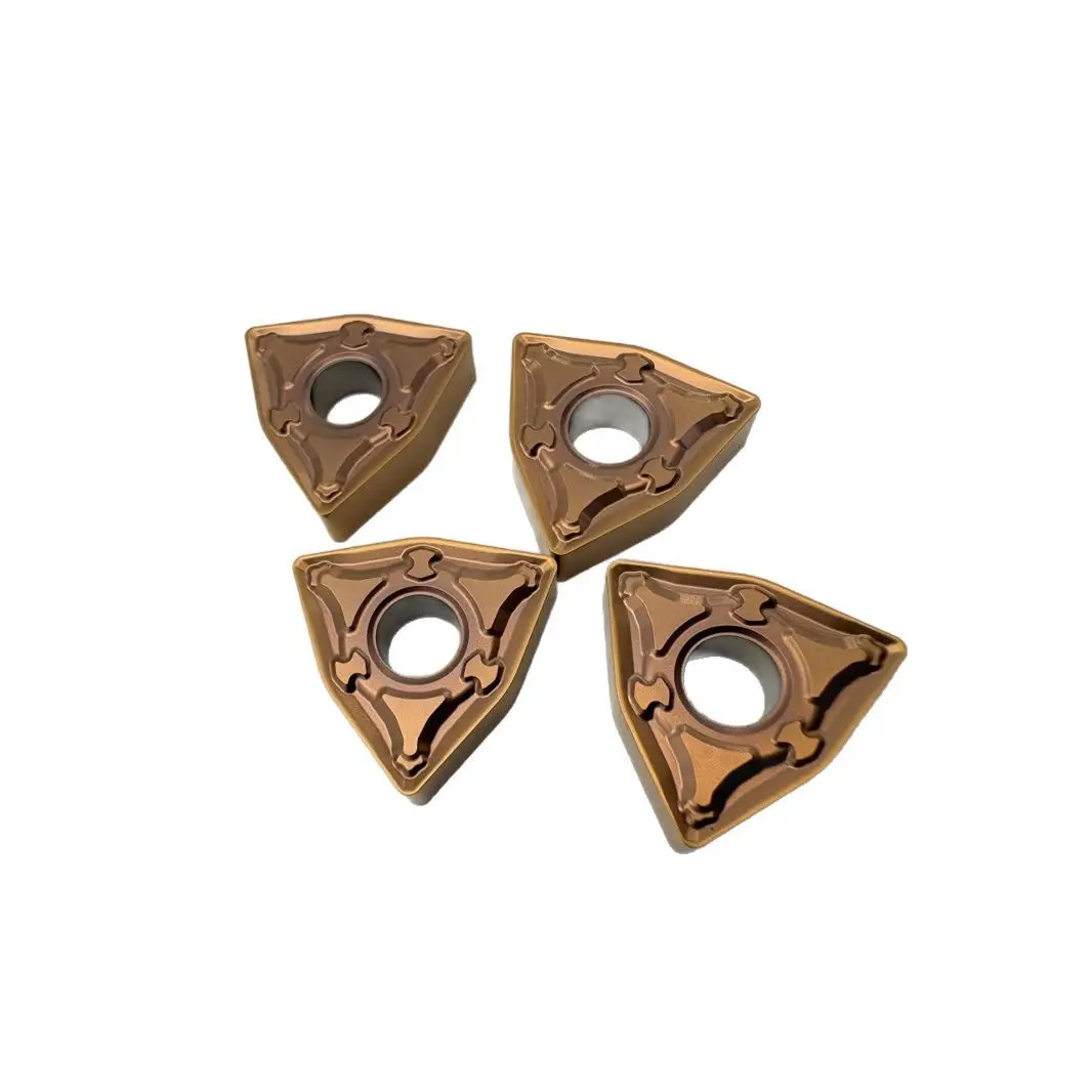WNMG080408 TNMG CMNG Titanium Alloy Turning Tool Inserts High Durability External Lathe Cutter for Titanium Machining