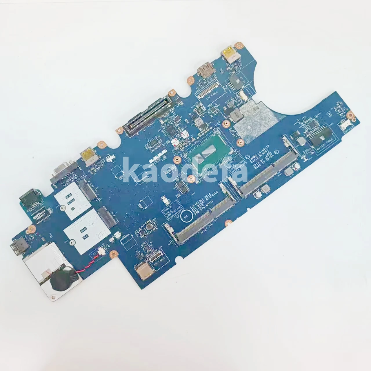 Placa base ZAM80 LA-A911P para Dell Latitude 5550, E5550, portátil, CPU: I5-5200U/I5-5300U, SR23X, CN-0W4CTJ, 100%, prueba OK