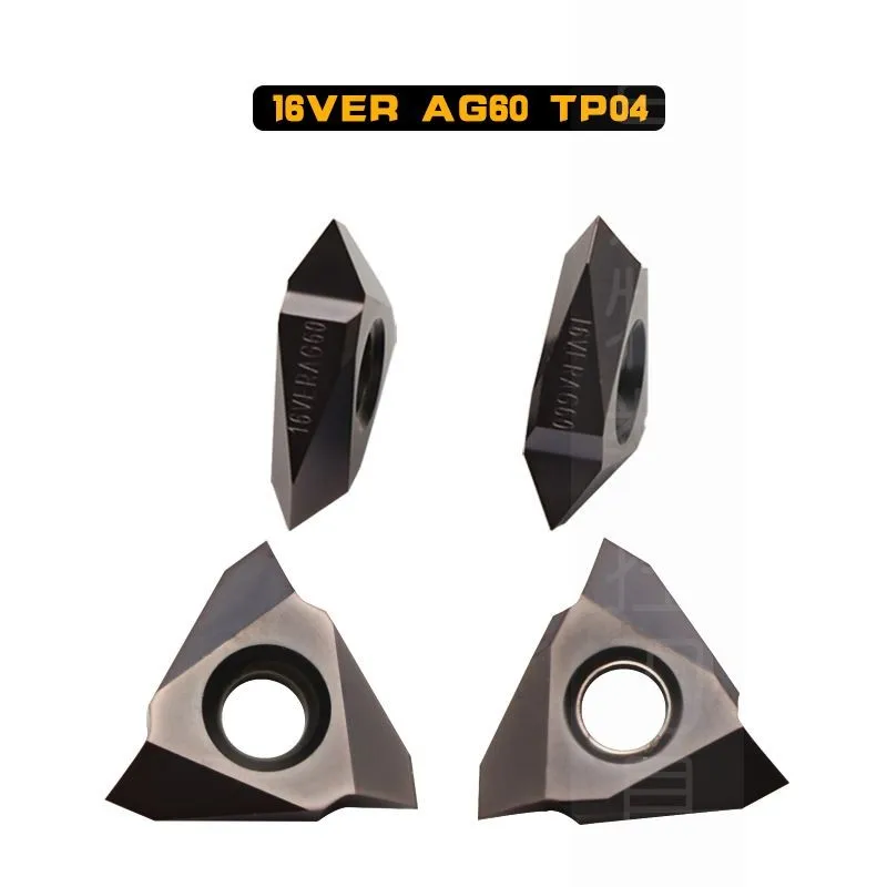 16VER AG55 16VER AG60 TP04 M20 Carbide Insert 16VER Inserts And Tool Holder SER1616H16/ SER2020K16/ SER2525M16-V