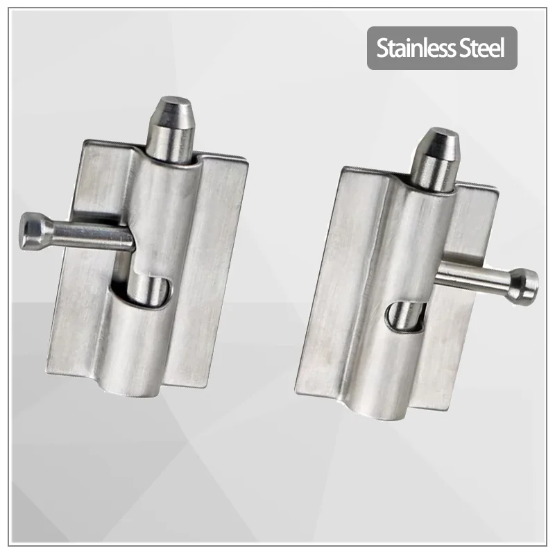 

Stainless Steel Brushed Door Bolt Industrial Electrical Automation Equipment Small Door Buckle Indoor Door Spring Bolt