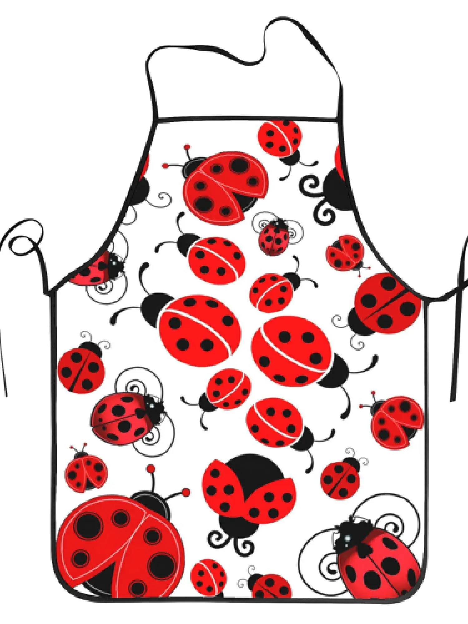 Ladybug Creative Design Kitchen Apron