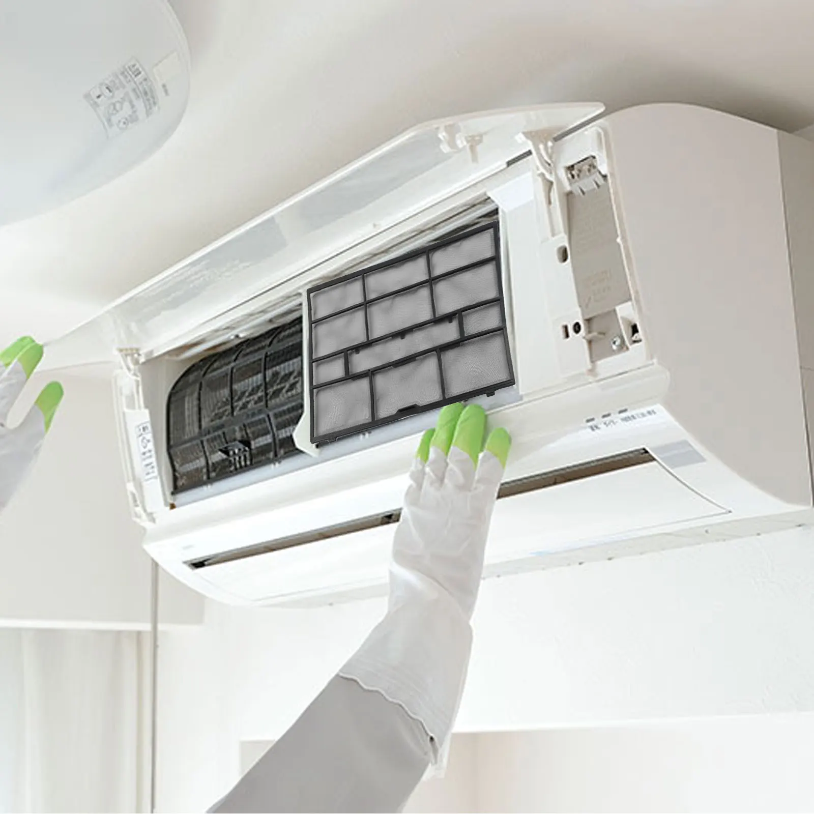 

Подвесной пылезащитный экран для внутренних кондиционеров. Эффективные аксессуары для фильтров для поддержания чистки и функциональности.