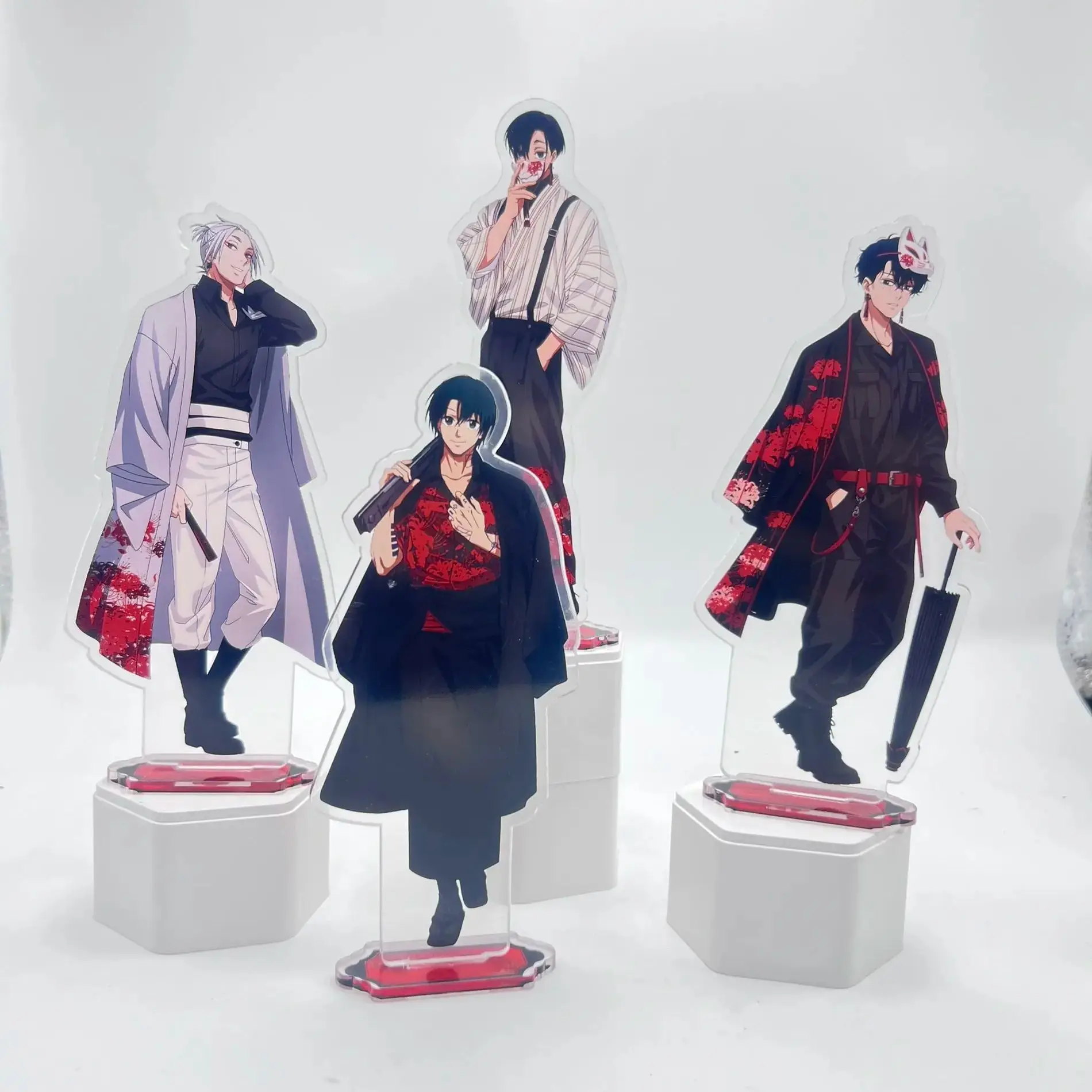 Anime Sakamoto Days 15cm Acrylic Standee Original Anime Illustration, Japanese Western Style, Desk Decor, Collectible Figurine