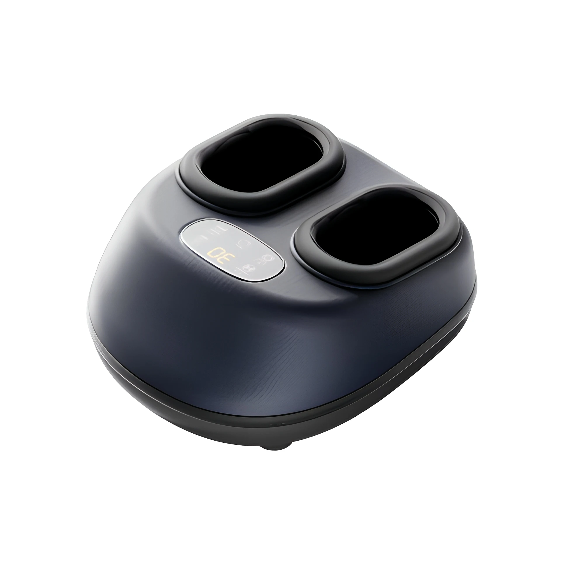 Wireless Remote Control Foot Leg Massager, Full-Coverage Dark Blue Sports Rehabilitation Relief Machine, Pain Relief Therapy