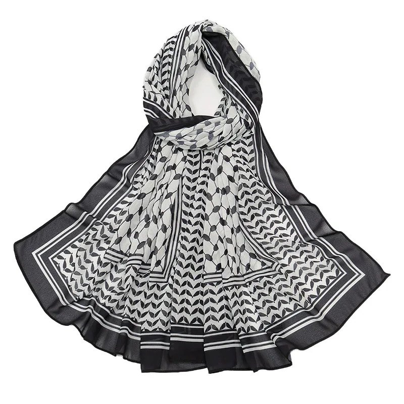 

Women Hijab Scarf Foulards Femme Turban Headscarf Shawl Wraps Female Neckerchief Bandana Headband Hair Bands Handkerchief