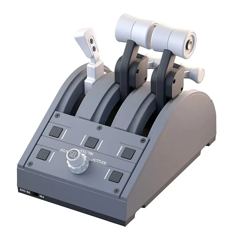 

Boeing Edition Flight Simulator Throttle Quadrant Compatible with for Thrustmaster Simulation Games