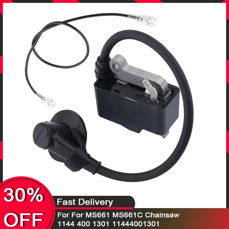 

Ignition Coil Module For MS661 MS661C Chainsaw 1144 400 1301 11444001301