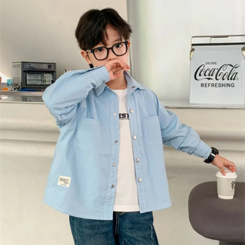 

Girls Baby's Kids Blouse Coat Jacket Outwear 2024 Charming Spring Autumn Shirts Cotton Gift Party Christmas Gift Children's Clot