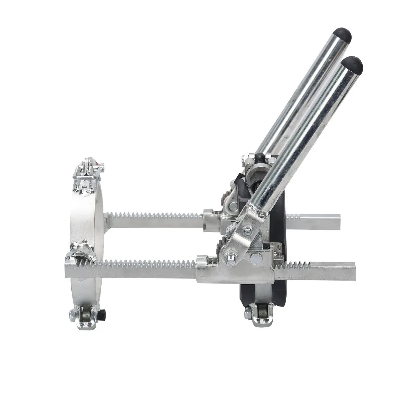 PE/PP silent siphon drain pipe butt socket fastener straight pipe pusher installation tensioning artifact tool