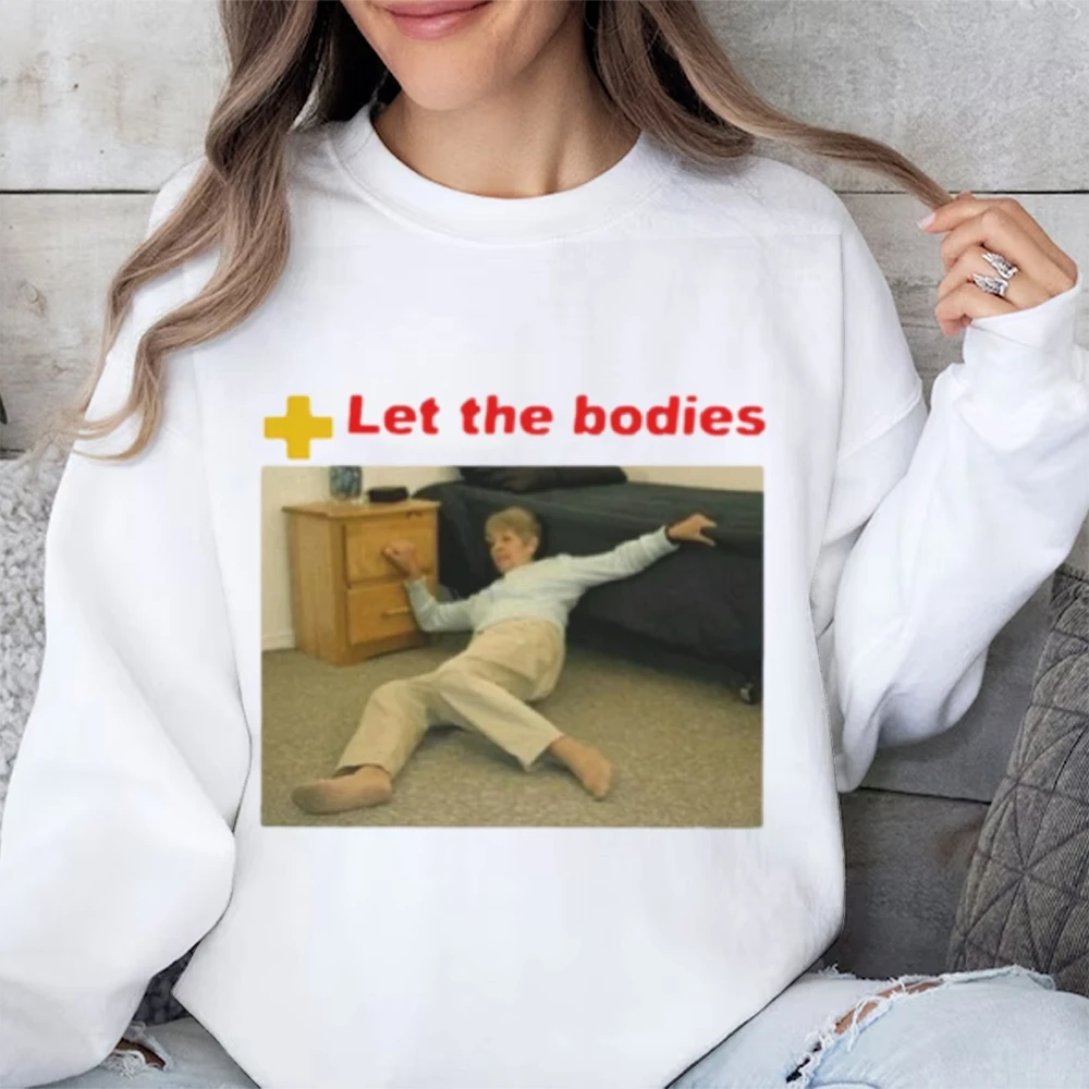 

Толстовка с рисунком Let The Bodies Hit The Floor Повседневная толстовка Модная рубашка с длинными рукавами Комфортные цвета Толстовка унисекс