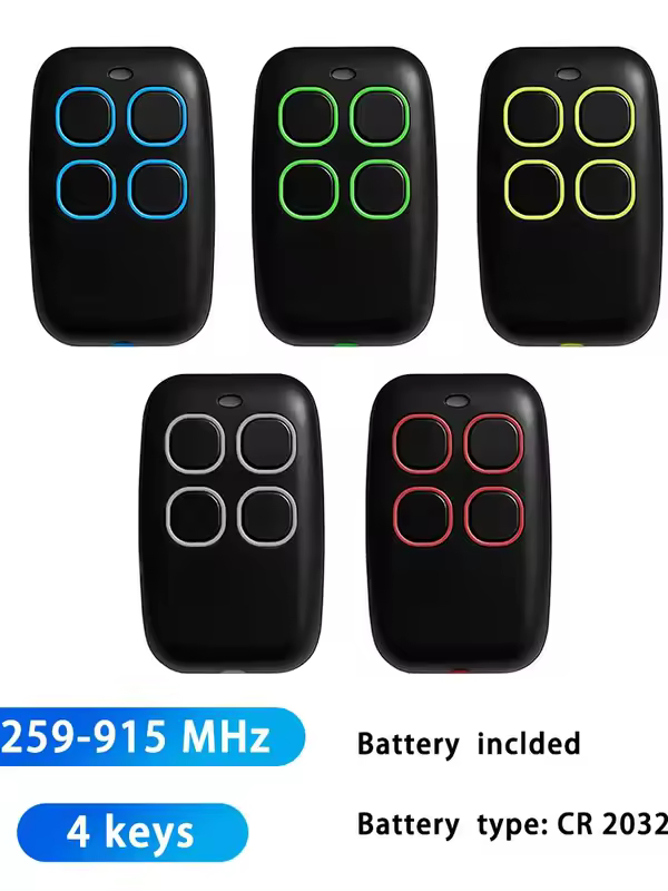 Multifrequency 280 to 868 Mhz 433Mhz 433.92MHz Universal Remote Control Garage Command Fixed Variable Code Gate Keychain Clone - Image 7