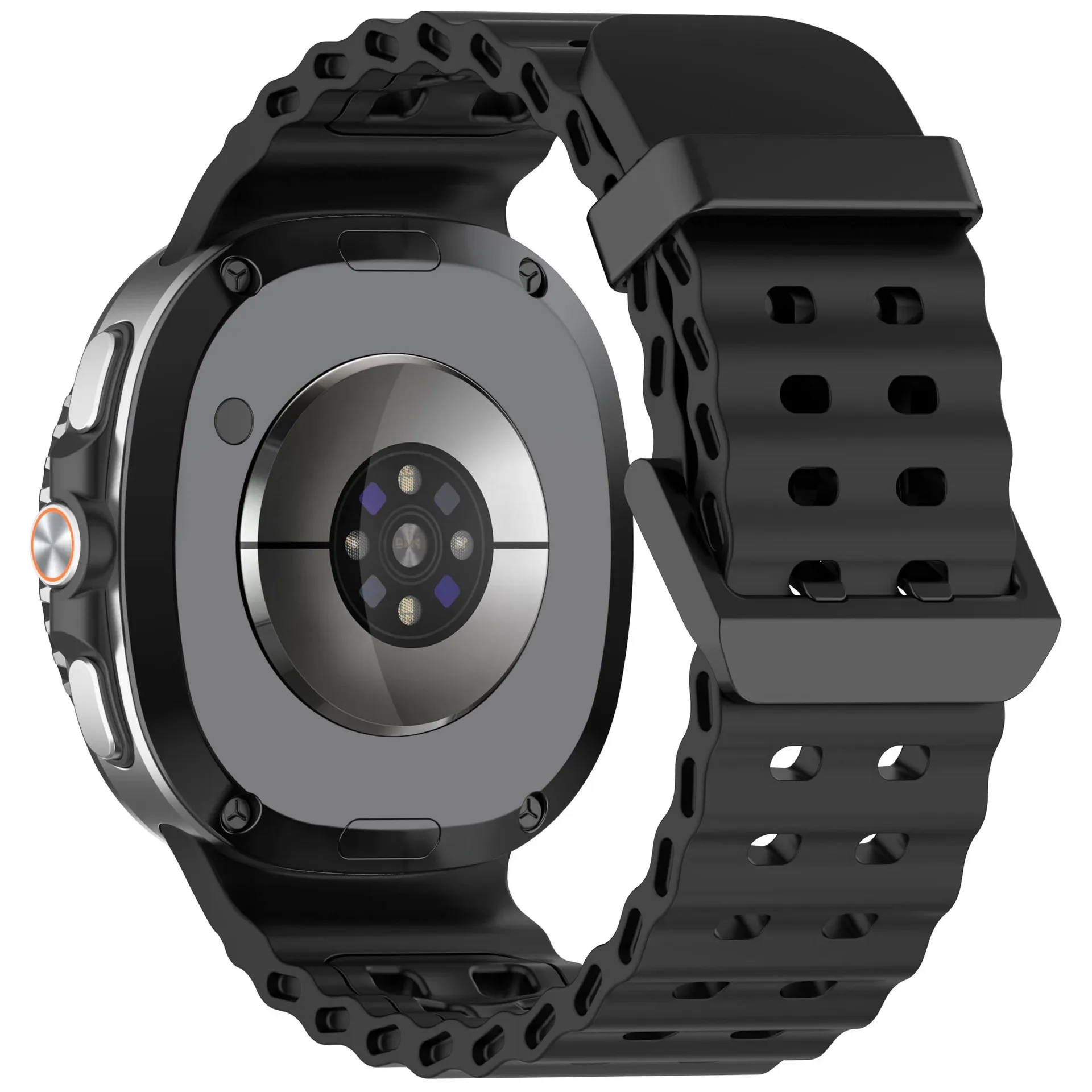 المحيط الفرقة لساعة سامسونج جالاكسي 8 44 مللي متر 40 مللي متر كلاسيكي 46 مللي متر سيليكون الرياضة تنفس كوريا سوار جالاكسي Watch8 حزام #4