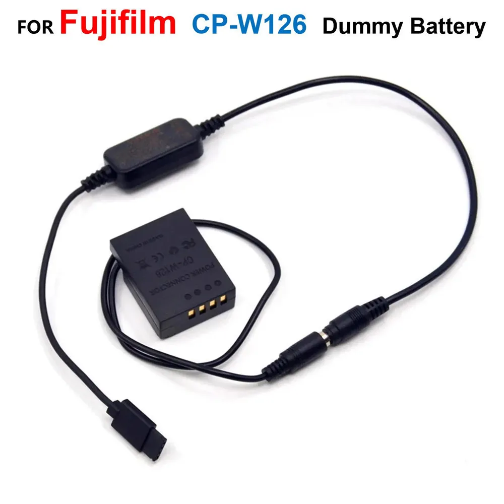 

CP-W126 NP-W126 Dummy Battery DJI Ronin-S To Supply Power Adapter Cable For Fujifilm X-A2 X-T10 X-E2S X-Pro2 X-T20 XT1 X-A3 X-T3