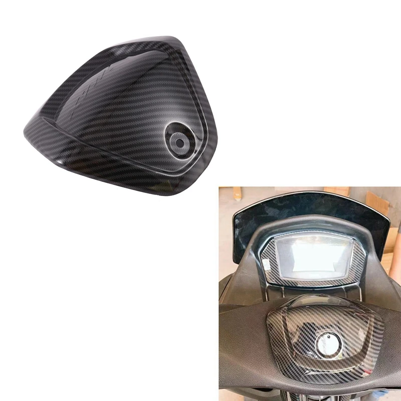 2 Pcs Motorcycle Accessories: 1 Pcs Front Mask Cover Front Mask Shell Cap & 1 Pcs Rear Trunk Cargo Liner Protector