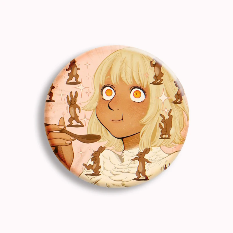 Anime Dungeon Meshi pyszny guzik w lochu przypinka Thorden Laios Senshi Donato Marcille Tims Izutsumi broszka torba z odznaką dekoracja