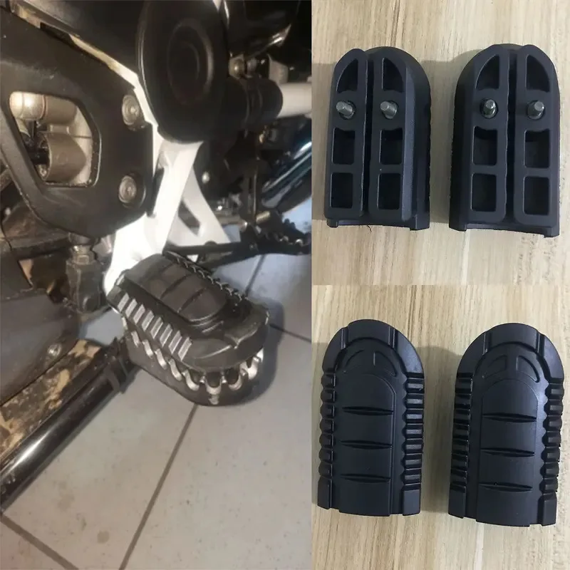 

Motorcycle Foot Rests Pedals Footrest Rubber For BMW R1250 GS Adventure R1200GS Rallye R 1200 GS ADV GS1200 ADV F650GS F700G