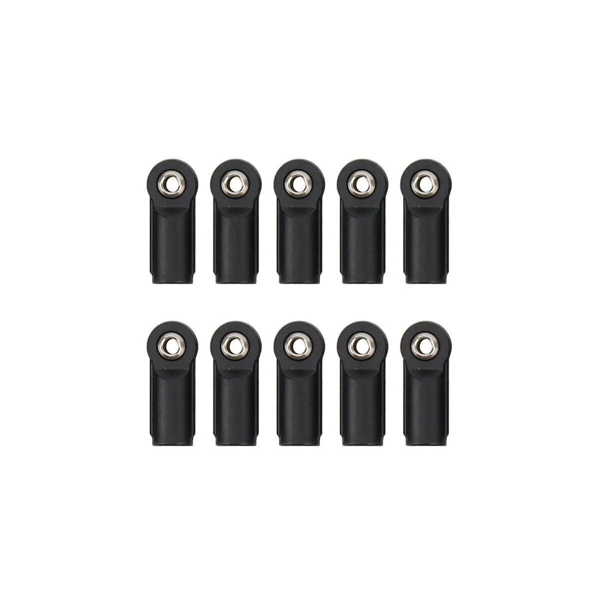 LCX Racing 1/10 RC Crawler Nylon Link Rod Ends Set 10pcs M4 Upgrades Akcesoria do Traxxas TRX4 TRX6 Axial SCX10 II III PRO