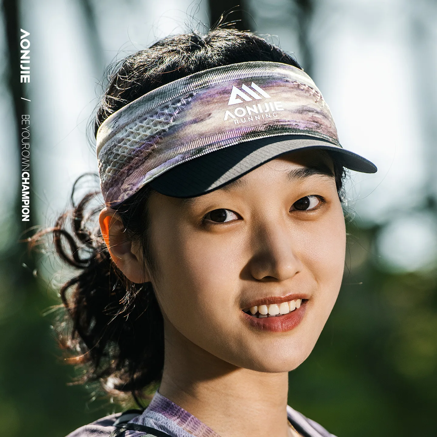 

AONIJIE E4619 Empty Top Hat Men Off-road Running Marathon Sweat-absorbing Outdoor Sports Professional Quick-drying Sunscreen Hat