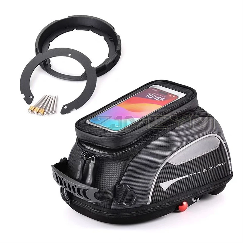 Tank Bag for Honda CB750 Africa Twin Adventure Sports XL 750 Transalp Quick Lock Fuel Luggage Carrie Top Case Waterproof