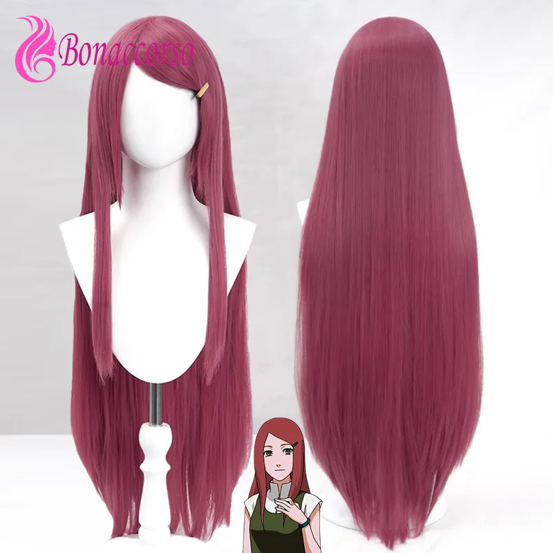 

HOKAGE NINJA Kushina Uzumaki Cosplay Wig Synthetic Short Long Straight Wig Anime Coser Cute Girl Heat Resistant Fiber Wig Party