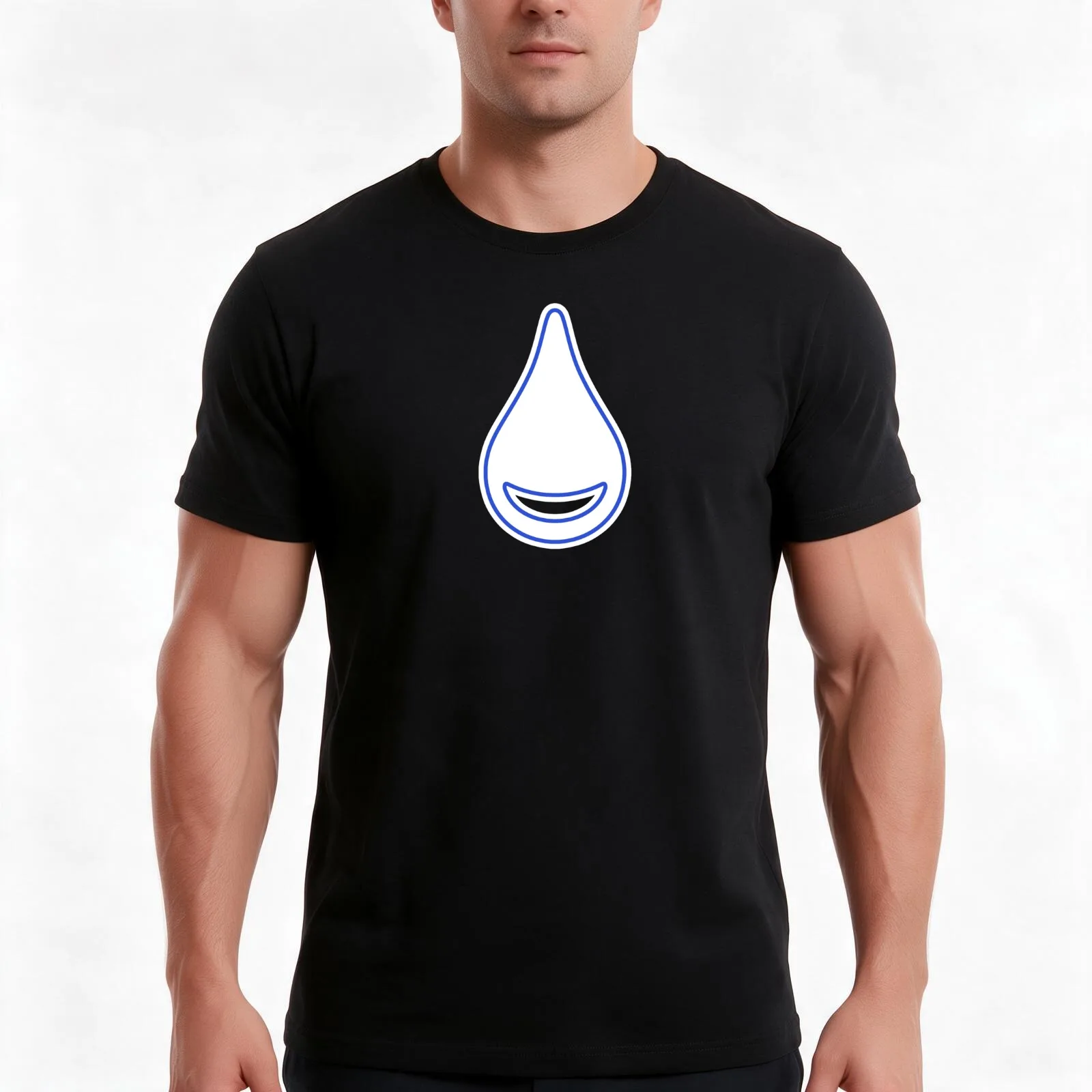 Splatfest: Team Water T-Shirt Summer Casual Cotton Tee Oversized Streetwear Tops Vintage Graphic Print Unisex Men Women