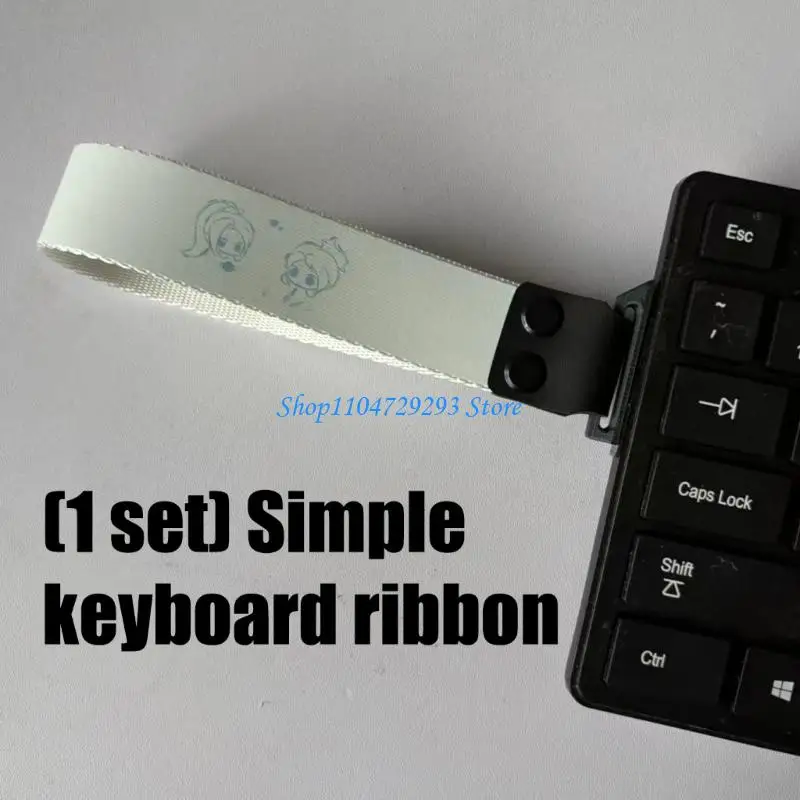 

Y2GD Lightweight Keyboards Strap Support Washable Cloth Easy Installation Design