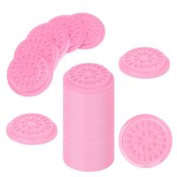 False Eyelashes Glue Holders 100 PCS Disposable Eyelash Glue Holder Plastic Glue Pallet Pad for Eyelash Extensions