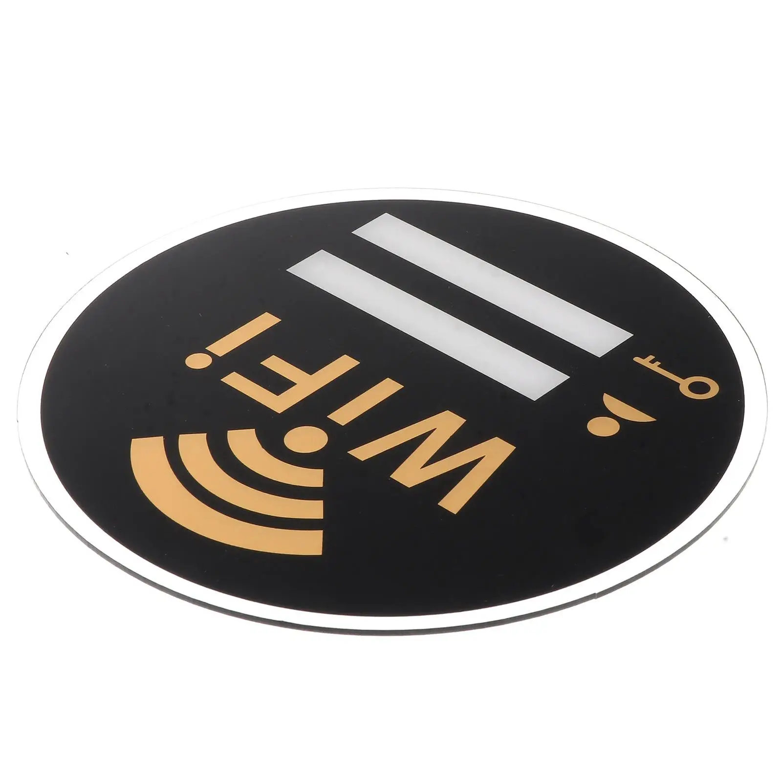 

Wifi Acrylic Sign Password Wall Sticker for Home Hotel Office Restroom Decor Wifi Use Attracts Customers Great Gift