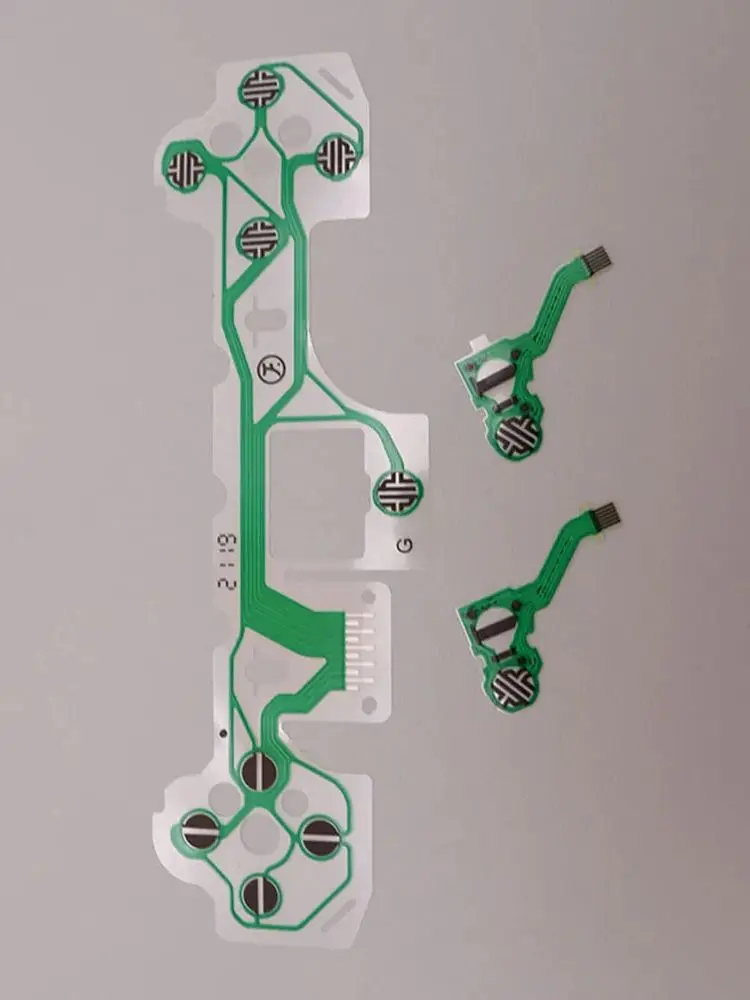 10 ensembles d'origine pour PS5 bouton ruban Circuit imprimé pour PS5 V1 V2 contrôleur Film conducteur clavier câble flexible Film conducteur