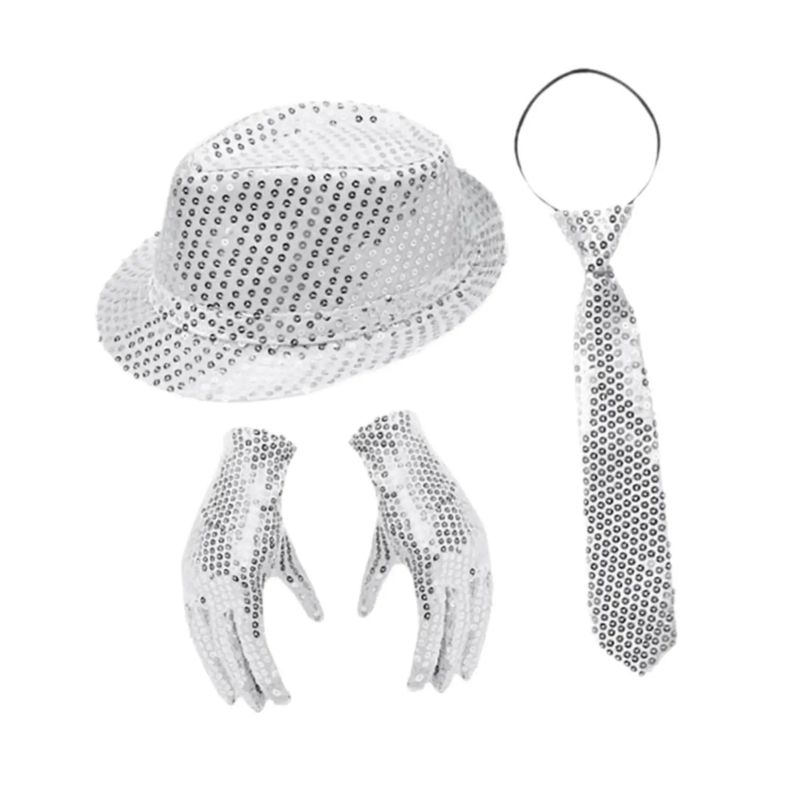 4pcs Versatile Sequin Hat For Women Addition To Stage Shows And Themed Parties Stage Performance For Christmas New Year