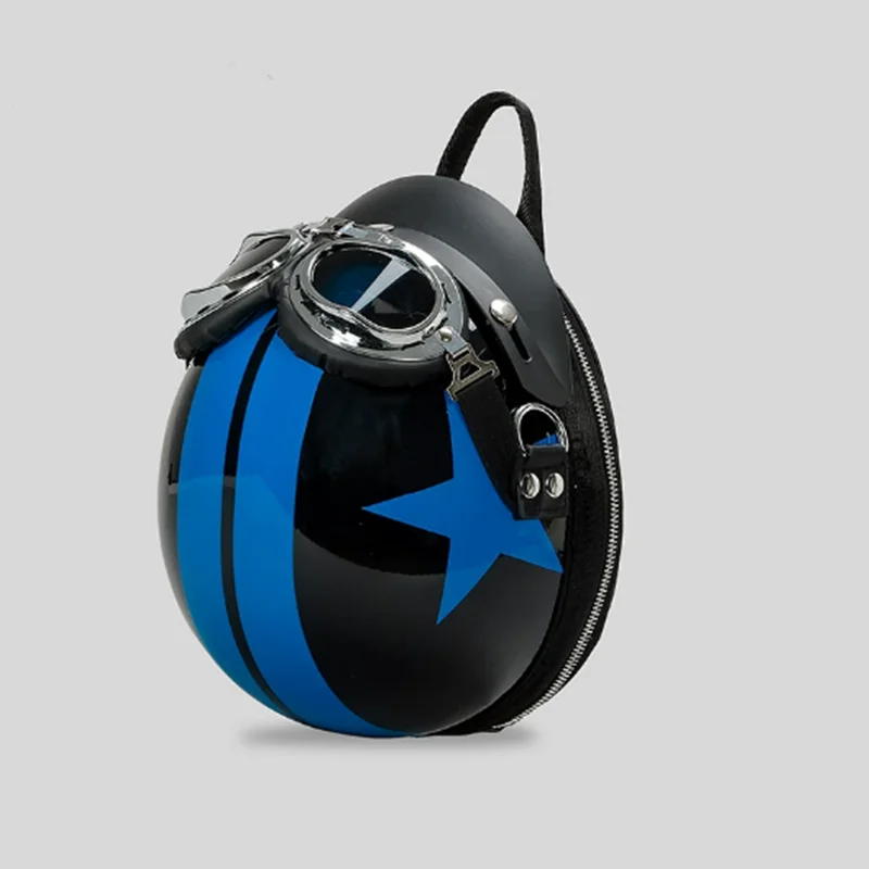 Personalized Helmet Design Women Backpacks Creative Hiphop Shoulder Crossbody Bags Chic Travel Back Packs for Girls  Sac 2025