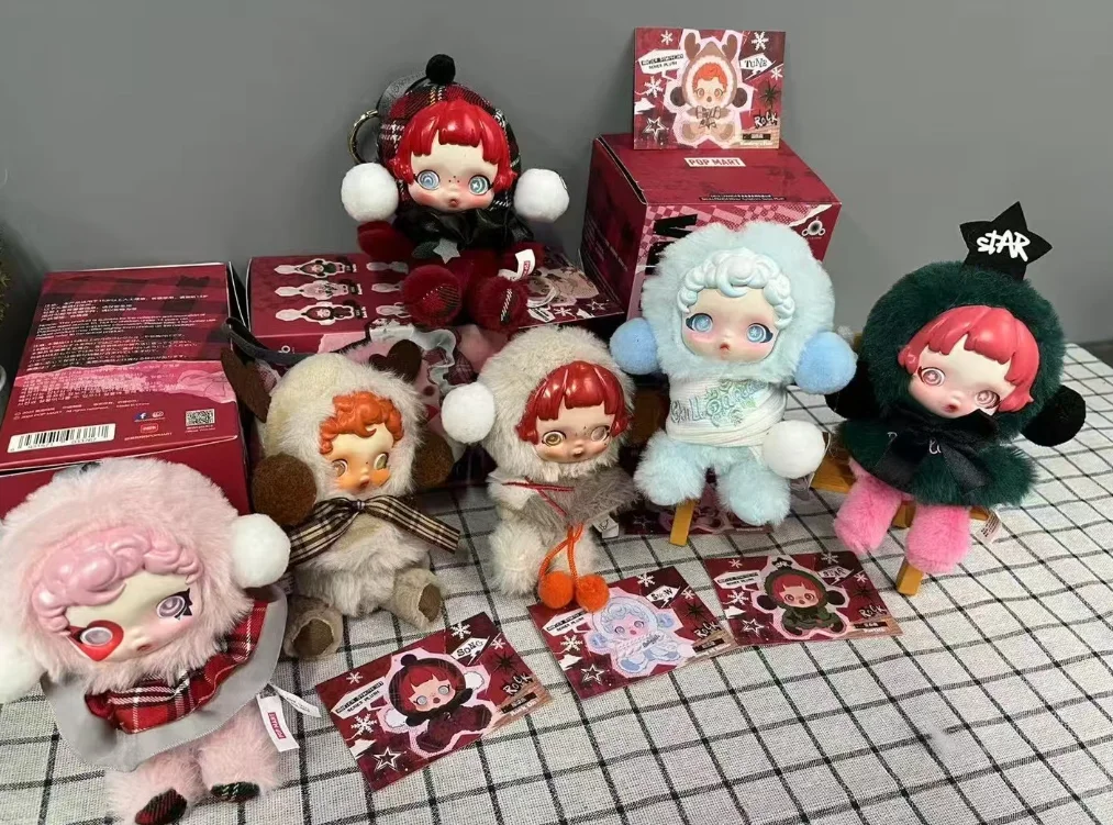 

Genuine Skullpanda Winter Symphony Series Vinyl Face Doll Blind Box Action Figures Cute Song of Snow Figures Toy Christmas Gift