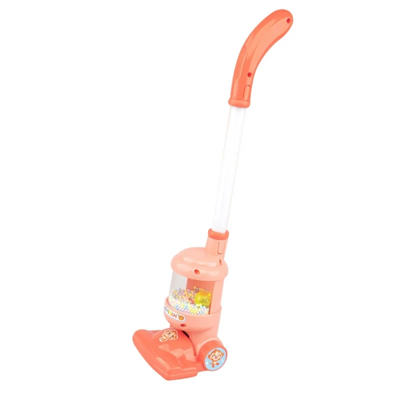 

Children Electric Vacuum Cleaner Toy Simulation Vacuum Catcher Kids Pretend Cleaning Educational Toy Mini Vacuum, Red