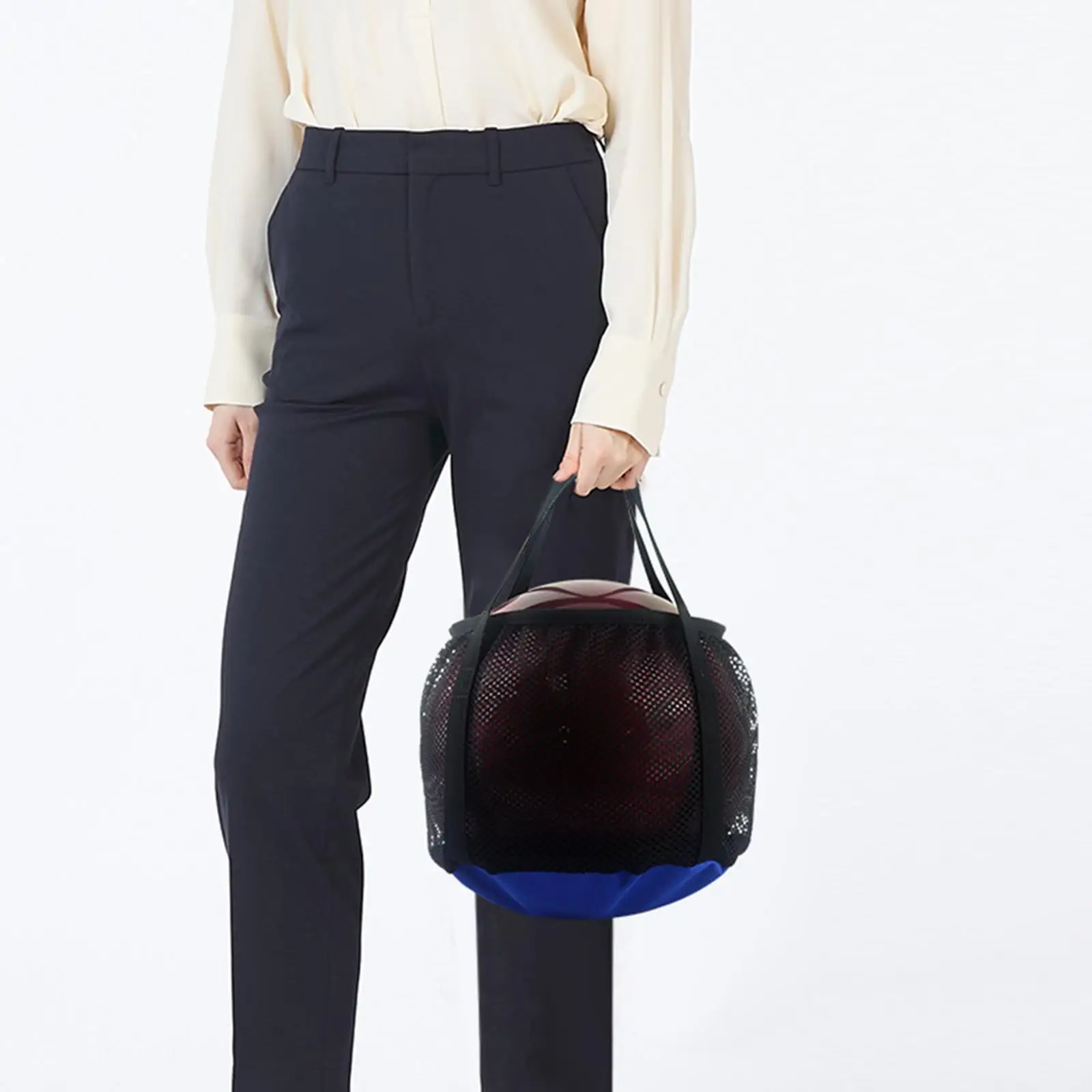 

Tote Bag Bowling Mesh Bag With Handle Carrying Case Bowling Ball Holder Oxford Cloth Lightweight Bowling Storage Bag