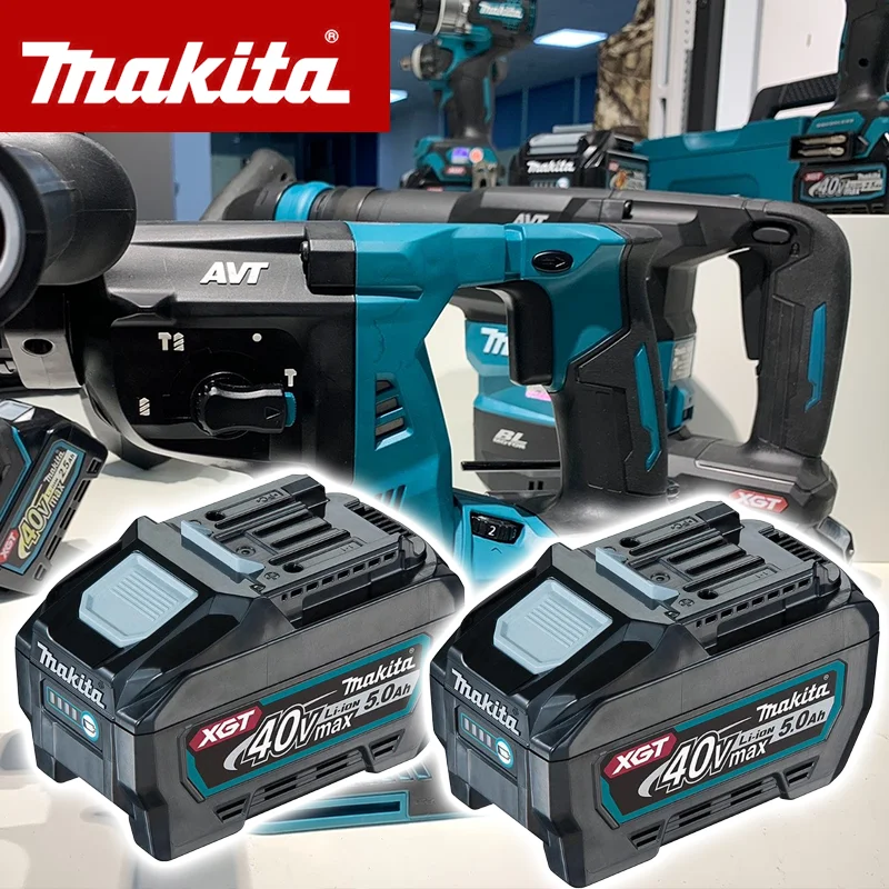 

Origina Makita 40V Lithium Ion Battery 5.0Ah BL4050F 4.0Ah BL4040 with IP54 Water and Dust Resistance XGT Platform