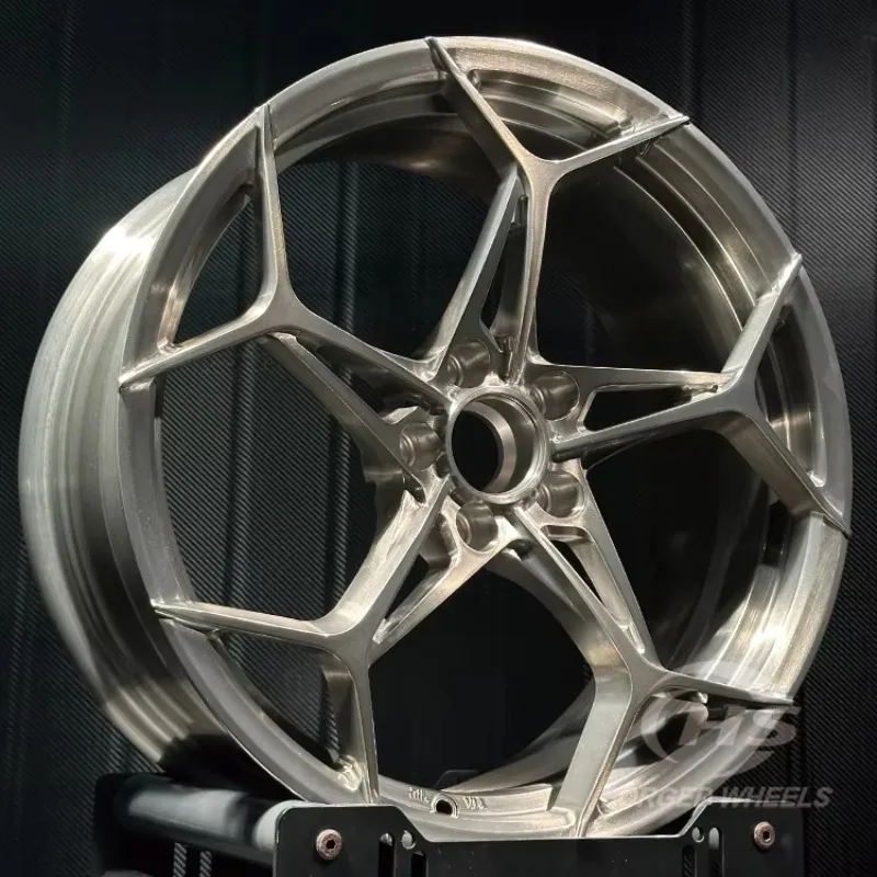 

Monoblock Custom Monoblock Brushed Silver 18 19 20 21 22Inch Forged Racing Car Wheels Rims for Porsche Ferrari Acura NSX