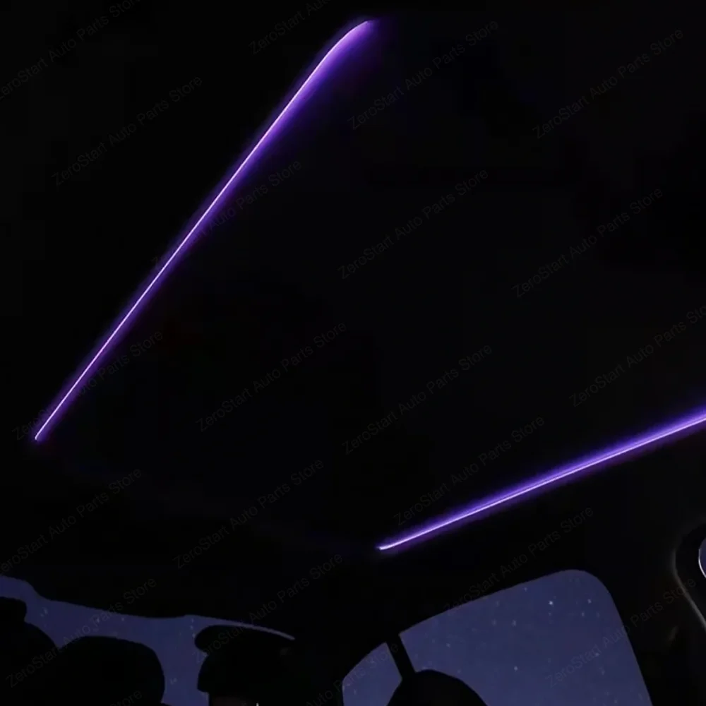 APP Control 256 Colours LED Skylight Ambient Light Atmosphere Sunroof Light Car Roof Panoramic Skylight Ambient Light For BMW