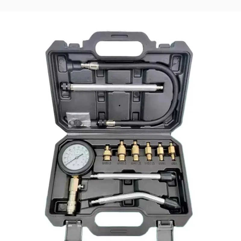

Automobile Multi-Purpose Cylinder Pressure Gauge Gasoline Engine Cylinder Compression Tester Cylinder Pressure Tester Kit