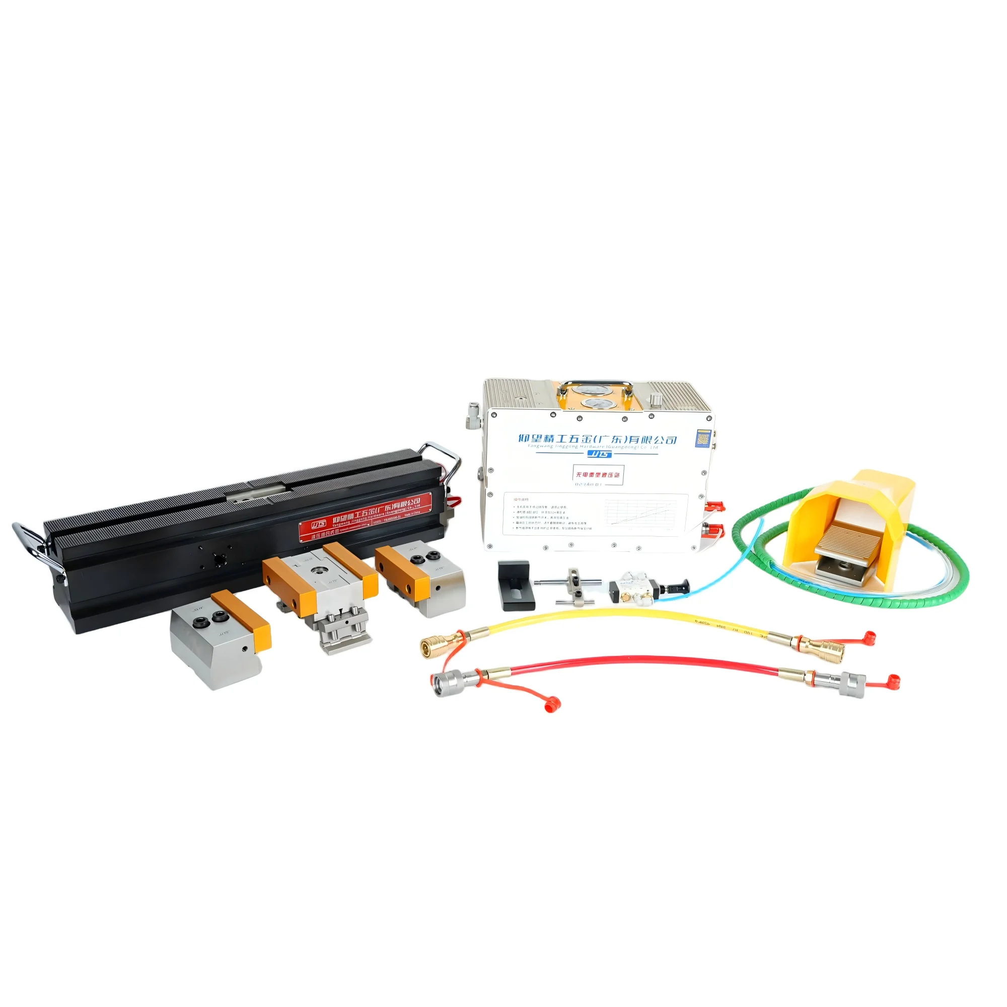 High Precision Hydraulic Vise CNC Universal Quick Change Hydraulic Combination Fixture Accessories for Milling Machine Lathe CNC