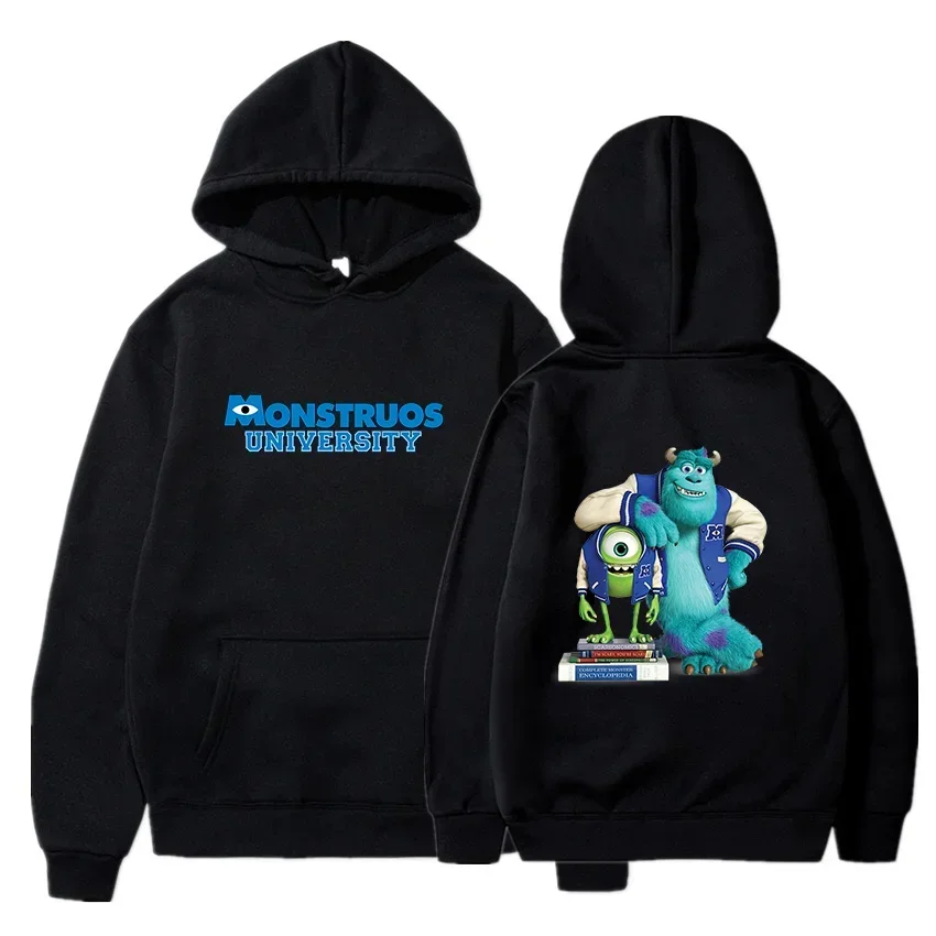 

Disney Monsters University Hoodie Sweatshirts Men Women Fashion Casual Pullover Student Harajuku Streetwear Hoodies