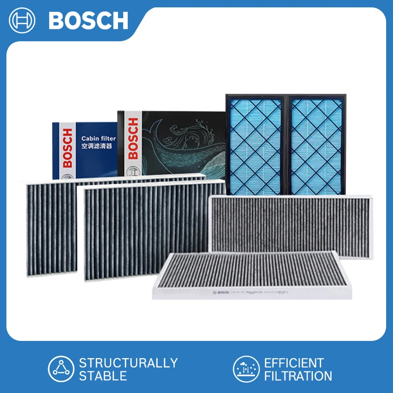 BOSCH Cabin Air Filter For TESLA MOTORS Model 3 06.2018- Model Y 01.2021- 110768100A 110768100B 110768100C